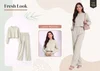 Tew Lucy Lycra Polyester Top And Trousers Collections